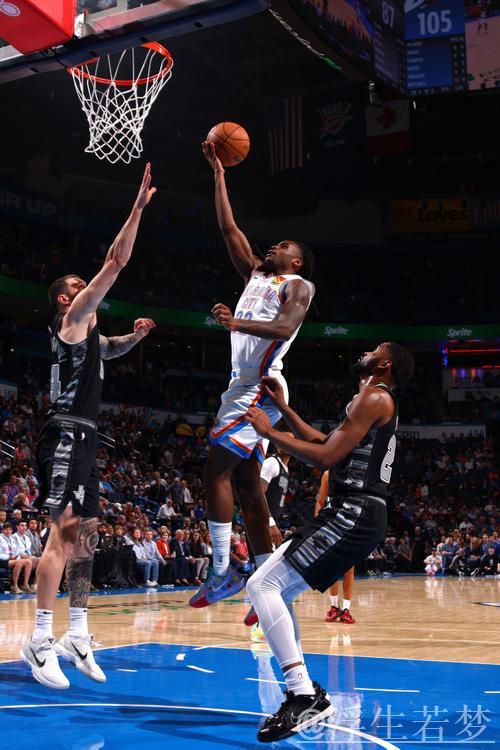 NBA杯12月14日：马刺对阵雷霆 精彩集锦